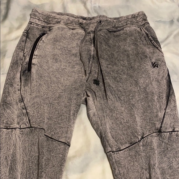 Youngla French Terry Acid Wash Joggers 